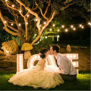 10 LED Bulbs String Lights Fairy Lamp Patio Party Yard Garden Wedding Home De... (COLOR.: WARMLIGHT)