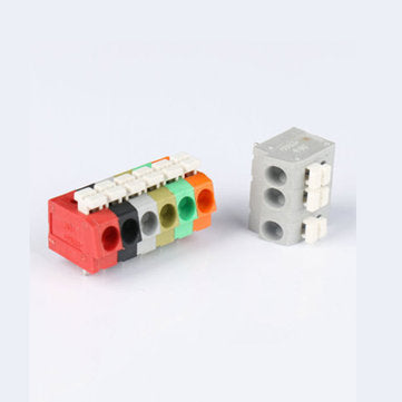 10PCS BEST 2 Pin Plug-in Brass Wire Connector Terminals LED Flame Retardant Terminal Block Connector