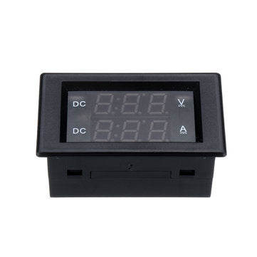 DC 300V 50A Digital Voltmeter Ammeter DC VOLT AMP Tester Gauge With Red and Green Led No Shunt With
