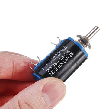 WXD3-13-2W Precision Potentiometer 220 220 Ohm Wirewound Multi-Turn Potentiometer
