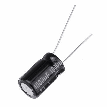 100Pcs High Frequency Low Impedance 25V 1000uF 10*13MM Aluminum Electrolytic Capacitor 1000uf 25v 25
