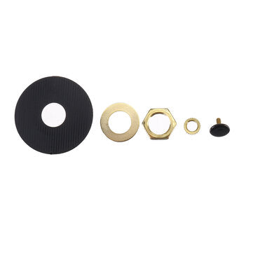 Black Hand DIY High Torque Quartz Clock Movement Kit 20mm Medium Spindle Set