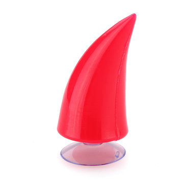 Pink Motorcycle Helmet Headwear Accessoriess Suction Cups Horns Decor Decoration