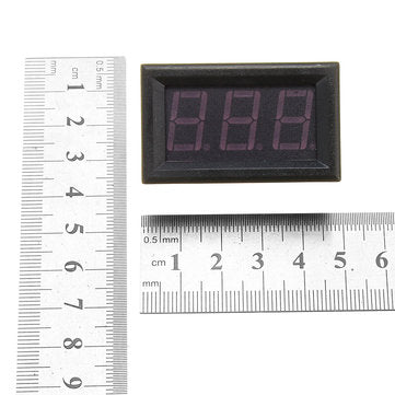 3pcs Red 0.56 Inch Mini Digital Voltmeter DC 4.5V To 30V Digital Voltmeter Voltage Panel Meter For 6