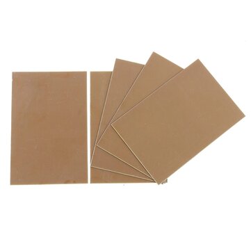 50pcs 100x150x0.8mm Single Side Copper Clad FR4 Laminate PCB Circuit Board