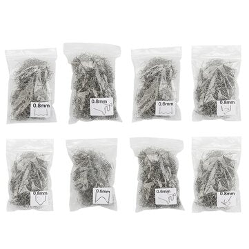 800PCS Hot Stapler Staples For Plastic Welder Automotive Plastic Repair Machine Welding Wire Car Bum