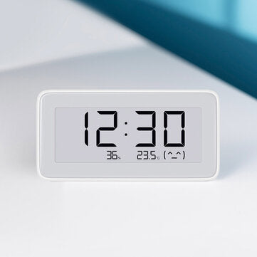 Xiaomi Mijia BT4.0 Bluetooth Wireless Smart Electric Digital Desktop Clock Indoor Hygrometer Thermom