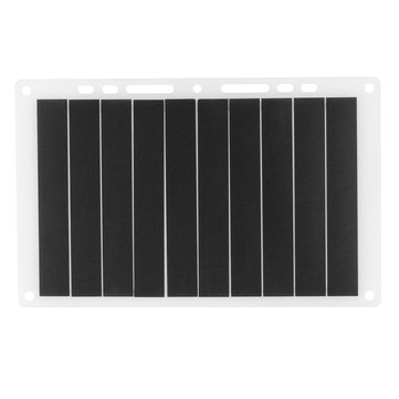Ultra-thin 5V 10W 1.2A Monocrystalline Portable USB Solar Charging Board Solar Panel For Outdoor Mob