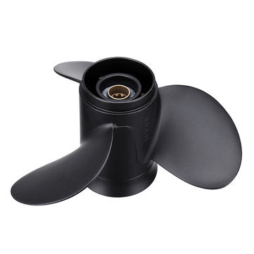 9.9 x 11 Marine Aluminum Outboard Propeller For Mercury Tohatsu Nissan 25-30HP