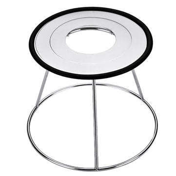 Stainless Steel Pour Over Coffee Dripper Flower Pattern Paperless Reusable Double Mesh Cone Filter