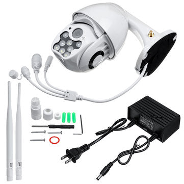 Auto Tracking Outdoor PTZ IP Camera 1080P WiFi Speed Dome Surveillance Camera
