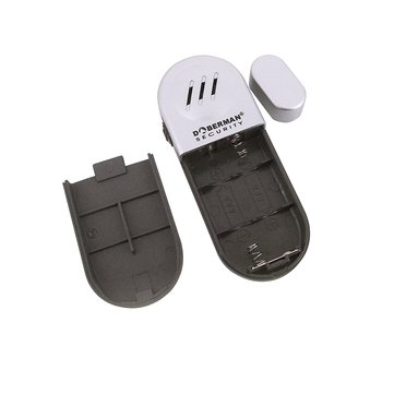 DOBERMAN SECURITY SE-0109 Loud 100dB Wireless Magnet Dual Triggered Sensor Door Window Alarm