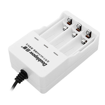 Doublepow U03 3 Slot USB 1.2V NI-MH Ni-Cd AA AAA Rechargeable Battery Charger