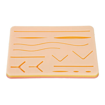 Surgical Simulated Skin Muscle Suture Practice Student Silicone Pad Training