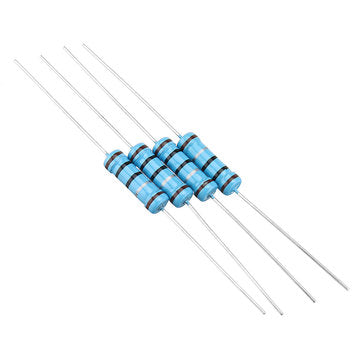 60pcs 2W 1R Metal Film Resistor Resistance 1% 1 ohm Resistor