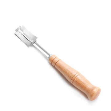 1 Set  Bread Cutter Bread Lame French Toas Cutters Kitchen Gadgets Wooden Handle Baking Accessories
