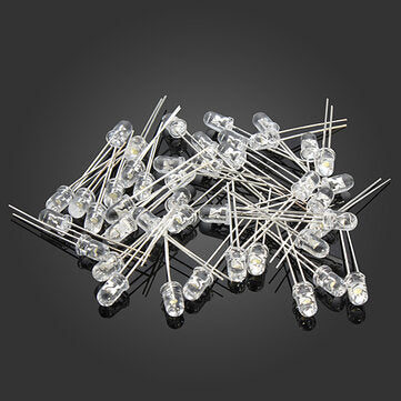 1000Pcs 5 Colors 5mm F5 Ultra Bright Round LED Diode Kit