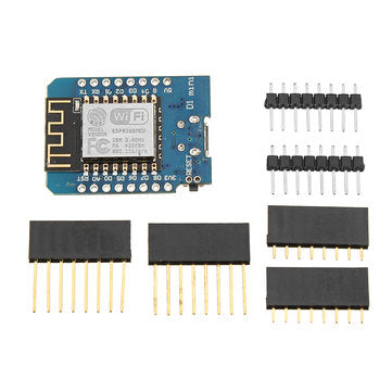 5Pcs Geekcreit D1 Mini V2.3.0 WIFI Internet Of Things Development Board Based ESP8266 ESP-12S 4MB FL