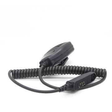 PTT Shoulder Microphone Speaker Mic for BAOFENG A58 BF-9700 UV-9R Plus GT-3WP R760 82WP Waterproof W