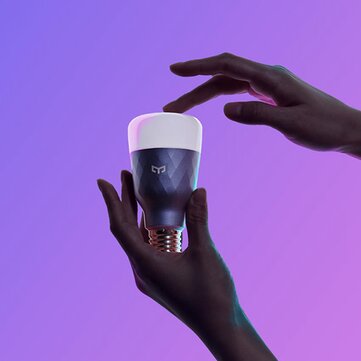 YEELIGHT YLDP001 1SE E27 6W RGBW Smart LED Bulb Voice Control Work with Amazon Alexa Google Assistan