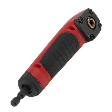 1/4 Inch Hex Shank Right Angle Attachment Adapter Right Angle Drill Driver Screwdriver Extension Hol