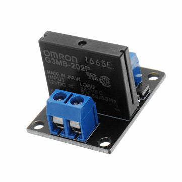 5pcs 1 Channel DC 12V  Relay Module Solid State High Level Trigger 240V2A Geekcreit for Arduino - pr