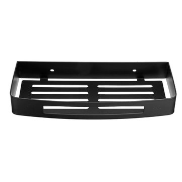 Stainless Steel Shower Caddy Storage Kitchen Rack Holder Wall Mount Rectangle Bathroom Drain Shelf