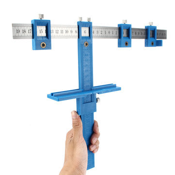 Drillpro Drill Guide Sleeve Cabinet Hardware Jig Drawer Pull Jig Wood Drilling Dowelling Woodworking