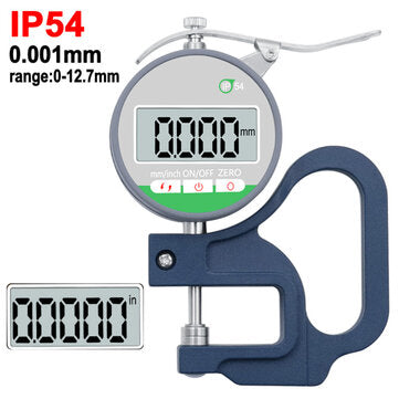 0.01mm 0.001mm Digital Thickness Gauge Meter Touch screen Electronic Micrometer M... (SIZE: 0.001MM)
