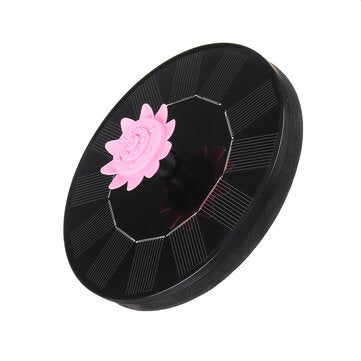 6V 1W Solar Powered Water Fountain Pumps Floating Fountains Home Pond Garden Decor