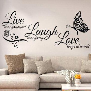 DIY Wall Sticker PVC Vinyl Wall Paper Home Living Room Bedroom Office Wall Decals Decor