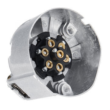 HT3004 7Pin 12V Plug Socket Adapter Converter Trailer Towbar Socket