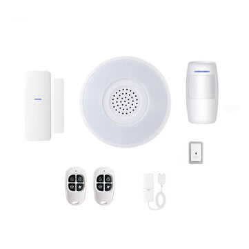 Wireless WiFi Cloud Alexa Smart Home Alarm Kit Gateway by Smart Life Tuya Smart App Control