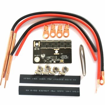 DIY PCB Circuit Board 5MOS Welding Equipment Portable 12V Battery Storage Spot Welding Machine with