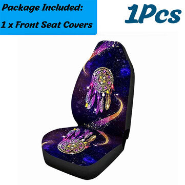 1/7 PCS Universal Car Seat Covers Fantasy Design Front Seat Full Covers (QUANTITY: 1PCS)