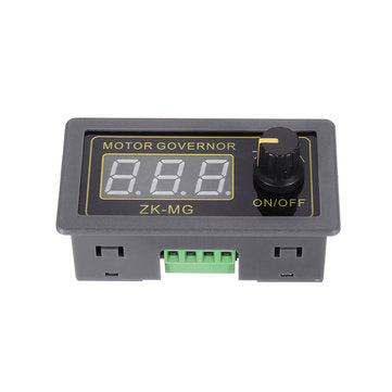ZK-MG 5-30V 12V24V 5A High Power PWM DC Motor Speed Controller Digital Display Encoder Duty Cycle Ra