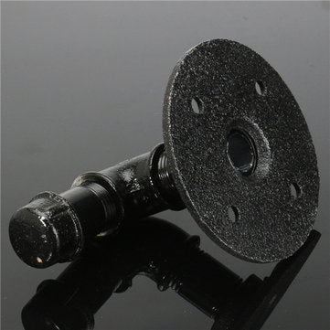 Retro Industrial Iron Pipe Wall Hang Wall Shelf Support Towel Hanging Hanger