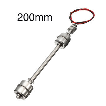 Water Tank Vertical Float Switch Stainless Steel Liquid Sensor Level Controller (SIZE: 200MM)