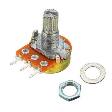 5pcs 200V 0.2W 10K Ohm Potentiometer Single Linear