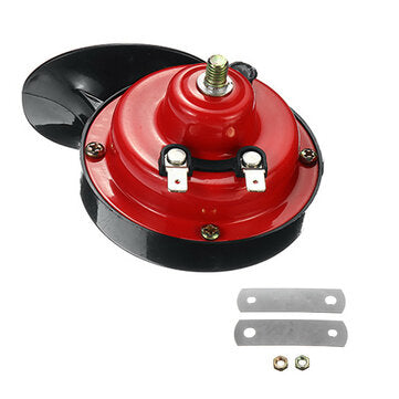 Single 12V 60dB 510HZ Tone Air Snail Electric Horn For Car Van Motorcycle Universal