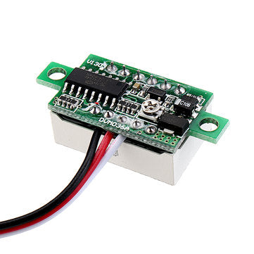 5pcs 0.36 Inch DC0V-32V Green LED Digital Display Voltage Meter Voltmeter Reverse Connection Protect