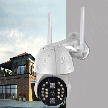 Bakeey 20 LED Light 1080P HD Wireless Wifi Night Vision Outdoor Waterproof IP Camera For Smart Home