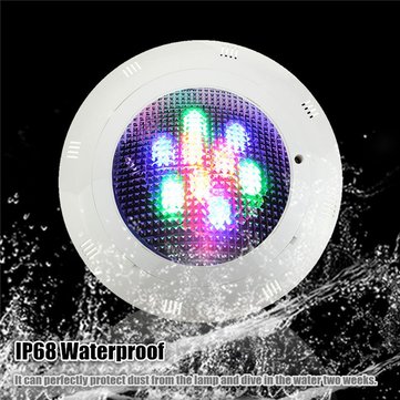 9W RGB Remote Control LED Swimming Pool Light Underwater Waterproof Night Light Atmostphere Light