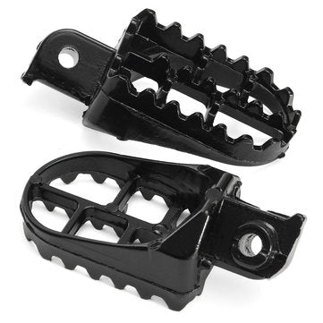 Foot Pegs Pit Dirt Bike Aluminium For Yamaha PW50 PW80 TW200 Honda XR/CRF