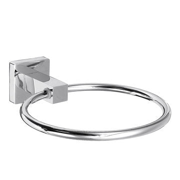 Stainless Steel Silver Toilet Towel Storage Holder Wall Mounted Bathroom Rack