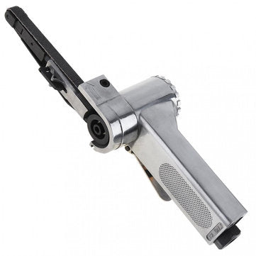 Linear 7100 10mm Pneumatic Air Belt Sander Drawing Machine Polishing Grinding Die-casting Aluminum T