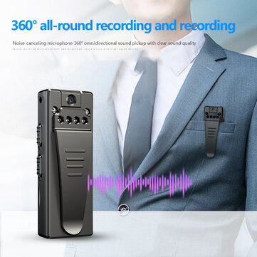 Z8 Mini HD Camera 1080P Back Clip Night Vision Camera  Micro USB Camera Small Camera