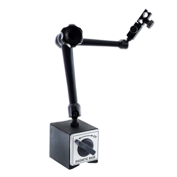 Drillpro Miniature Table Mechanical Magnetic Base Adjustable Metal Test Indicator Hold... (SIZE: #2)