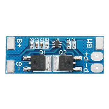 10pcs 2S 7.4V 8A Peak Current 15A 18650 Lithium Battery Protection Board With Over-Charge Discharge