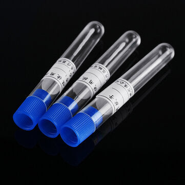 100Pcs Disposable Plastic Sterile Test Tube Amies Gel Swab For Male Oral Urethral Sampling 8.5cm